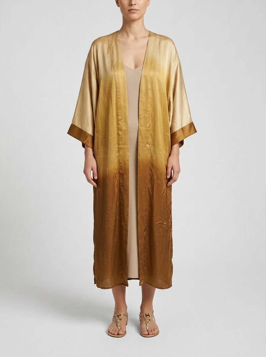 Kimono Alekai Petra Cream Ombre - Imagen 2
