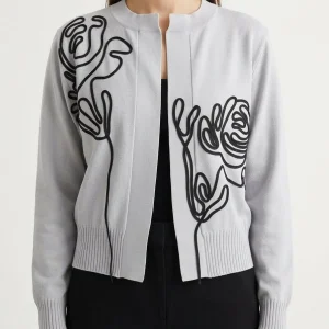 Cardigan Liviana Conti Bordada