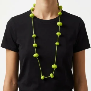 Collar Il Baco Da Seta Cocoon Verde Flour