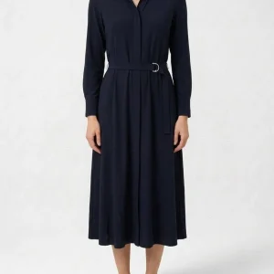 Vestido Norma Kamali Camisero Largo