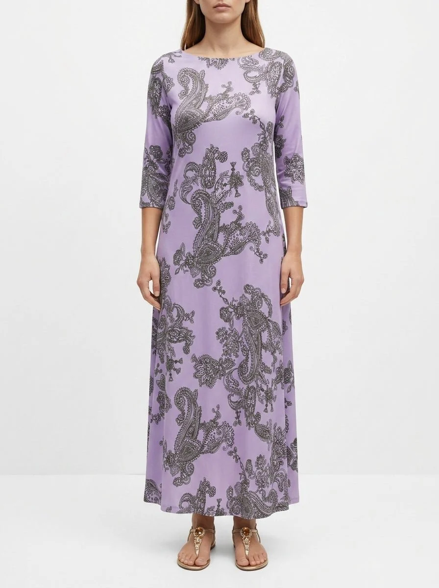 Vestido Whyci Milano Paisley