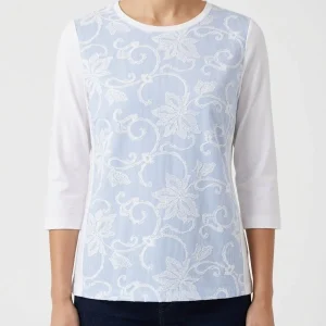 Camiseta Whyci Milano Bordada Rayas