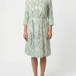 Vestido Whyci Milano Estampado Tulipanes