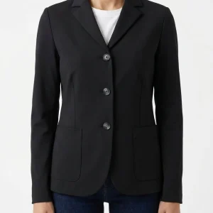 Blazer Harris Whar London Fitted Crepe Negra