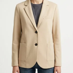 Blazer Liso Merino Harris Wharf London Beige