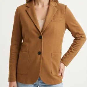 Blazer Harris Wharf London Lana Merino I-24 Beige