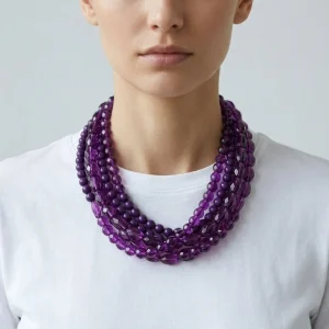 Collar Fabrizio Marcantelli Regina Violeta