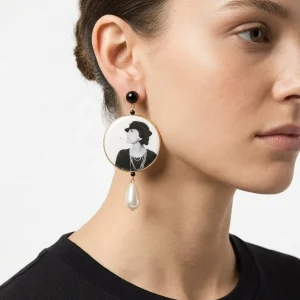 Pendientes Fabrizio Marcentelli Coco Chanel