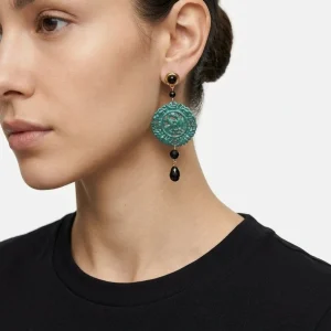 Pendientes Fabrizio Marcantelli Mandala Pequeño Verde