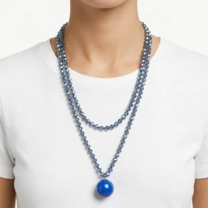 Collar Fabrizio Marcantelli Bolitas y Bola Grande Azul