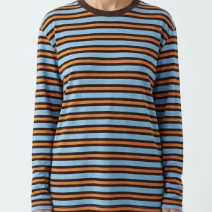 Camiseta Niu Rayas Azul
