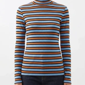 Camiseta Niu C. Alto Rayas Azul