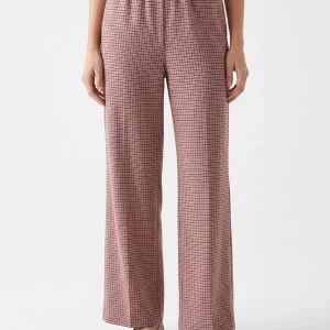Pantalon Niu Pied de Poule Burdeos