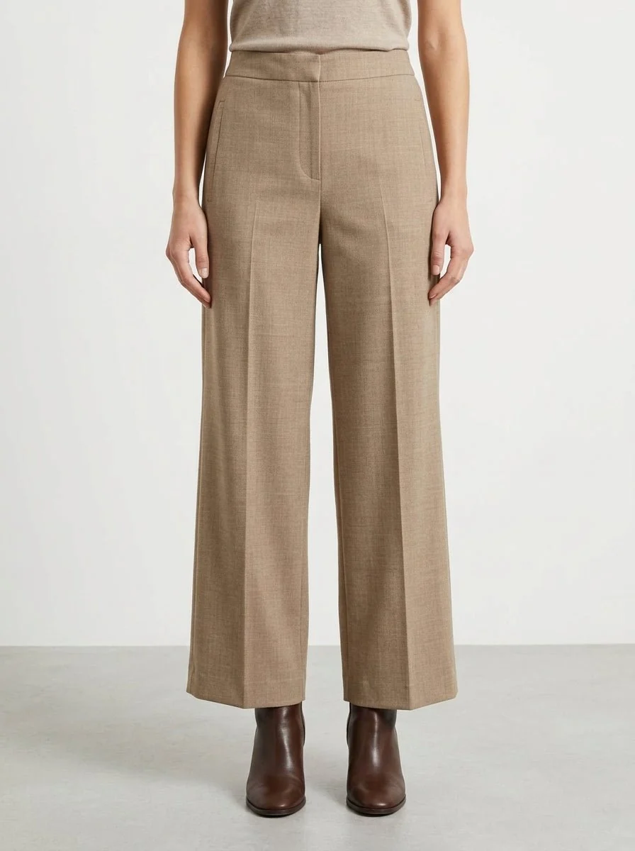 Pantalón AgoeFilo Via Milano Avellana - Imagen 2