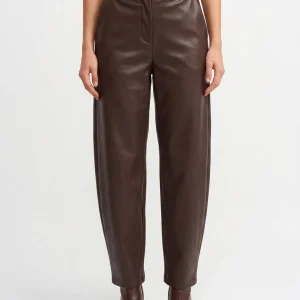 Pantalón AgoeFilo Via Tortona Marrón Chocolate