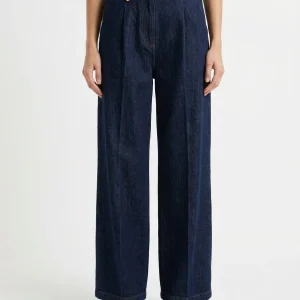Jeans Ragno Cropp. Wide/Pockets Azul