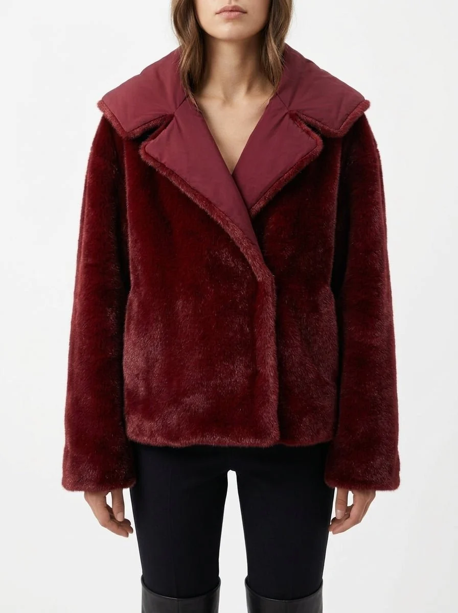 Chaqueta VLab Audrey Granate - Imagen 2