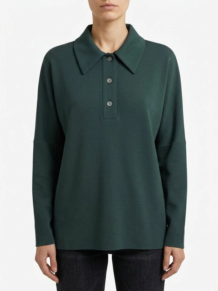 Polo Liviana Conti Miranda Verde - Imagen 2