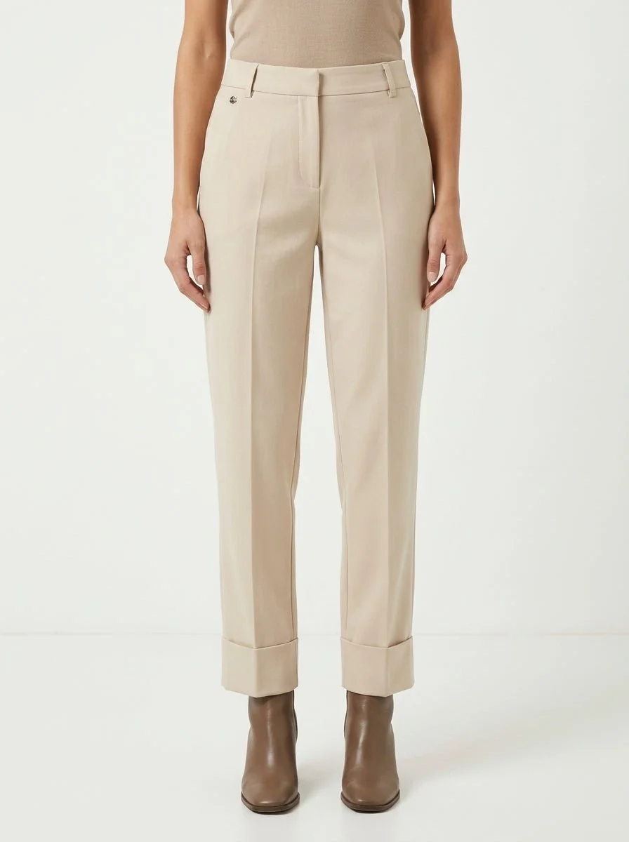 Pantalon Ragno Slim Straight Crudo