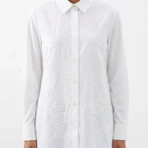 Camisa Whyci Milano Bordada Blanco