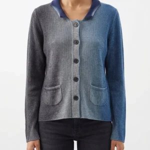 Cardigan Alessandro Aste Aurora Gris