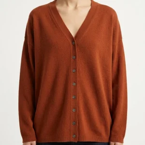 Cardigan Alessandro Aste Zaza Naranja