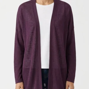 Cardigan Whyci Milano Púrpura