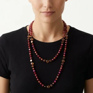 Collar Justmine Bolitas Fresa