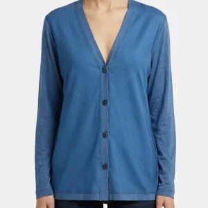 Cardigan Whyci Milano Cobalto
