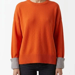 Jersey Whyci Milano Puños Camisa Naranja