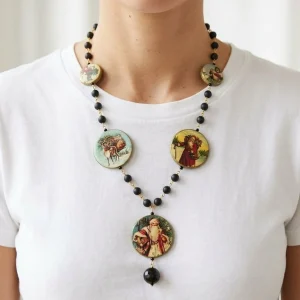 Collar Fabrizio Marcantelli Medallas Navidad