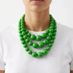 Collar Fabrizio Marcantelli Multibolas Verde