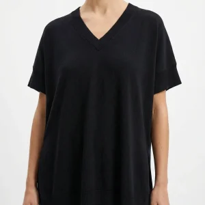 Jersey Base Milano Ancho Manga Corta Negro