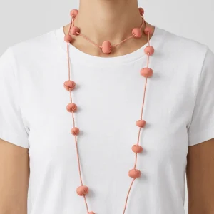 Collar Il Baco Da Seta Bolas De Seda Cocoon Nude