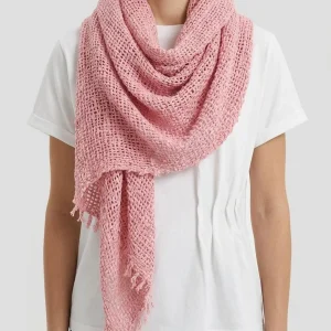 Bufanda Il Baco Da Seta Seda Rosa