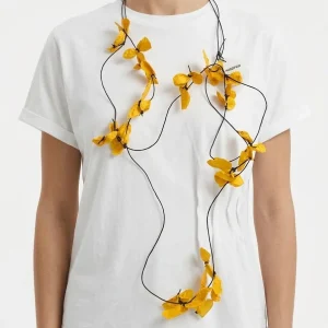 Collar Ana Hagopian Sakura Long Amarillo