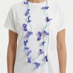 Collar Ana Hagopian Sakura Long Lavanda
