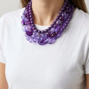 Collar Fabrizio Marcantelli Osaka Violeta