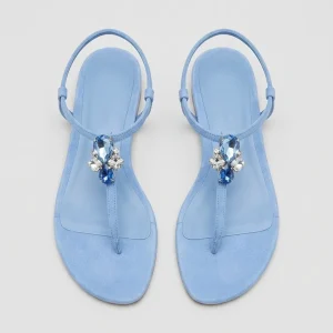 Sandalia Le Capresi Jasmine Piedra Azul