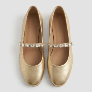 Bailarina Le Capresi Pulsera Piedras Oro