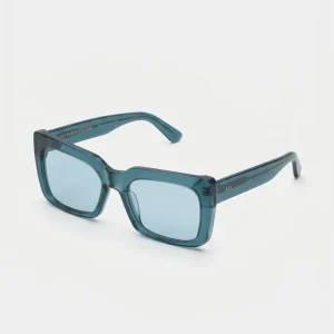 Gafas de Sol Retro Super Future Senta Teal Turquesa