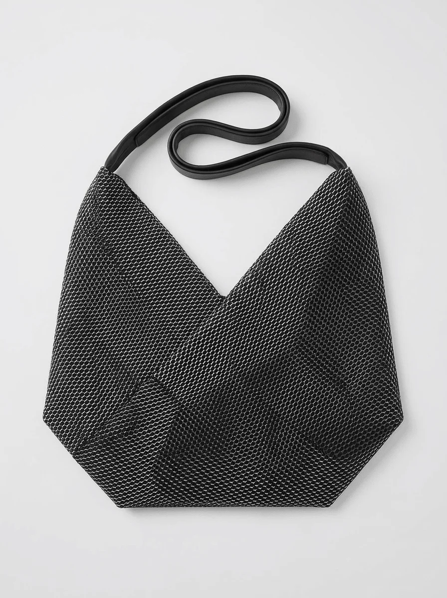 Bolso In·Zu Bevel Red Negro - Imagen 2