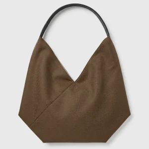 Bolso In·Zu Bevel Punto Marrón