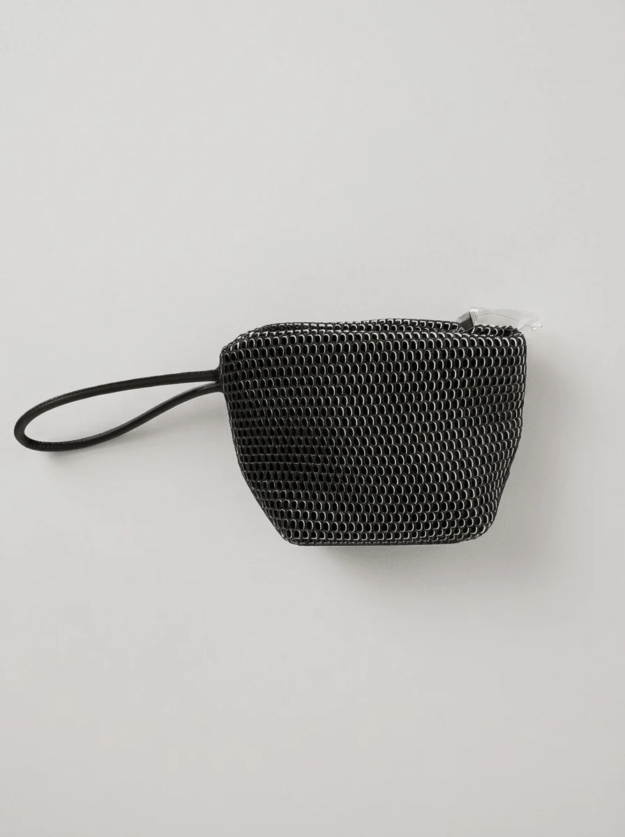 Bolso In·Zu Mouse S Blanco y Negro - Imagen 2