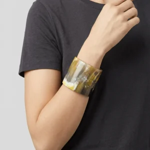 Brazalete Liviana Conti Cuerno Ancho Ambar