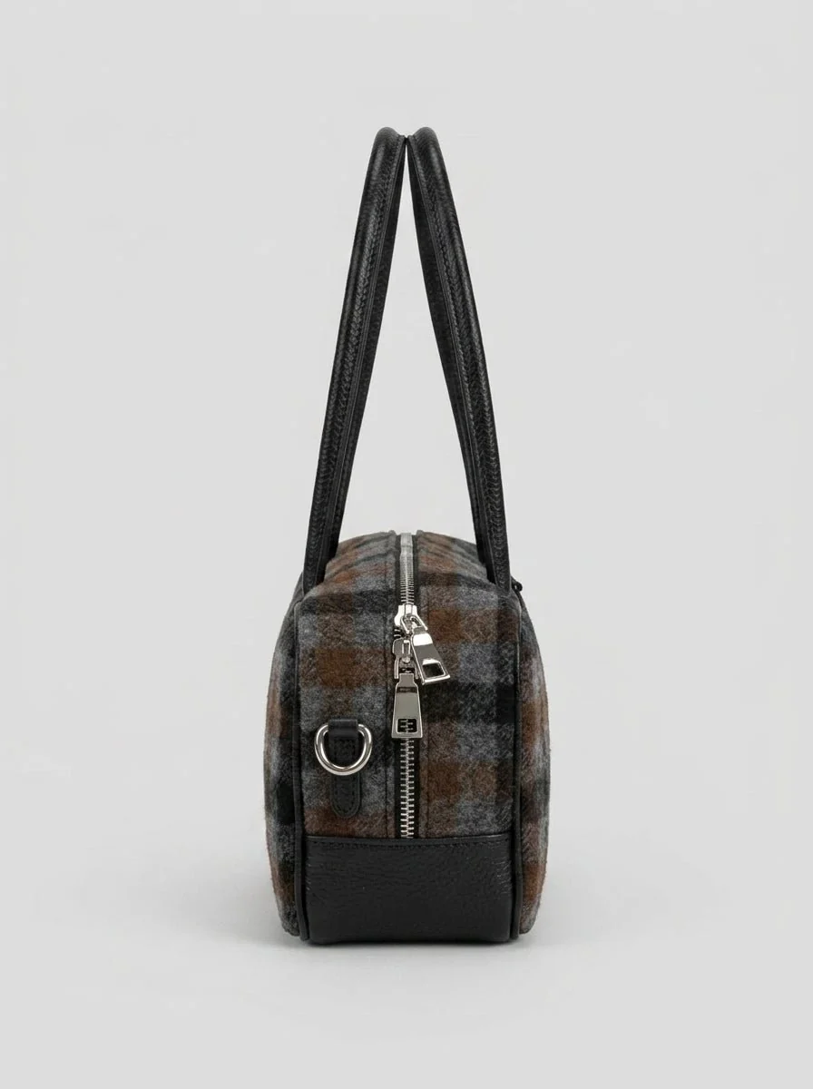 Bolso Kassiopea Tazio Derby Gris - Imagen 4
