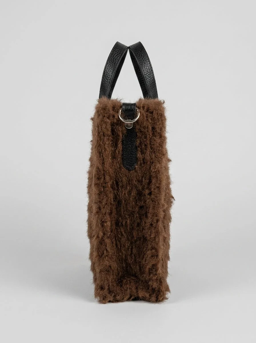 Bolso Kassiopea Mini Umiltá Synn Choco - Imagen 4
