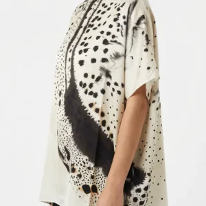 Blusa Barbieri Estampado Circulos Crudo