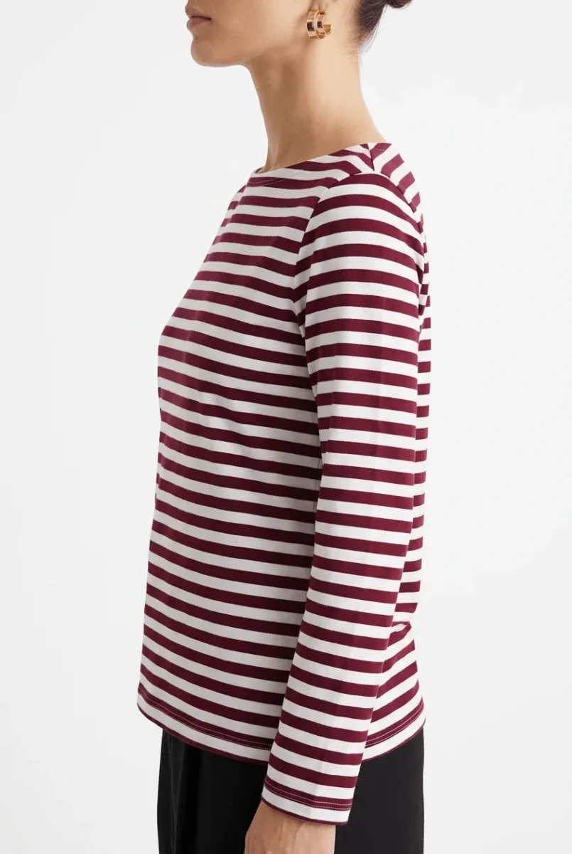Camiseta Floor Bicolor Barca Granate - Imagen 3