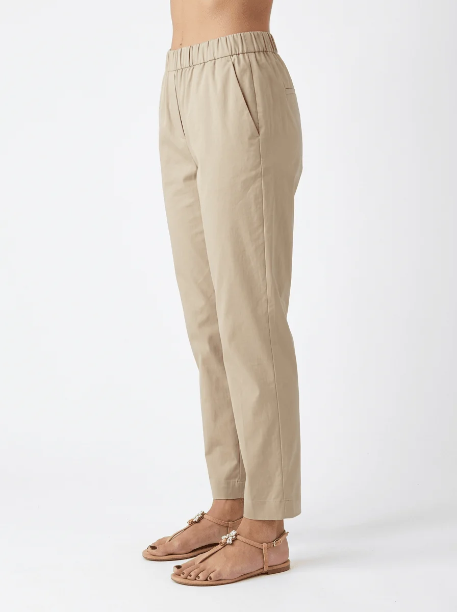 Pantalón Adele Nicoló Beige - Imagen 4